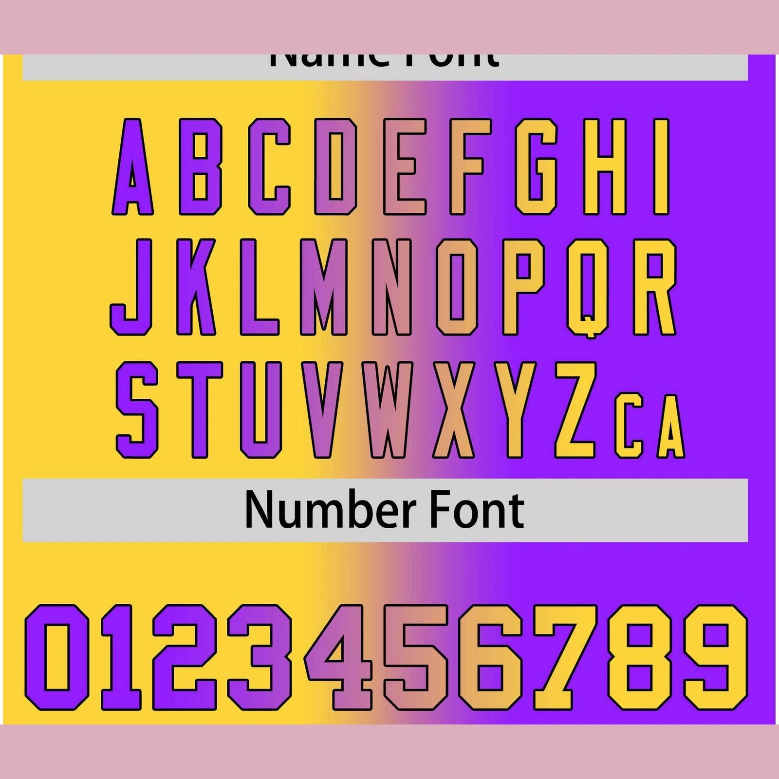 Custom Yellow Purple Gradient Style Authentic Baseball Jersey