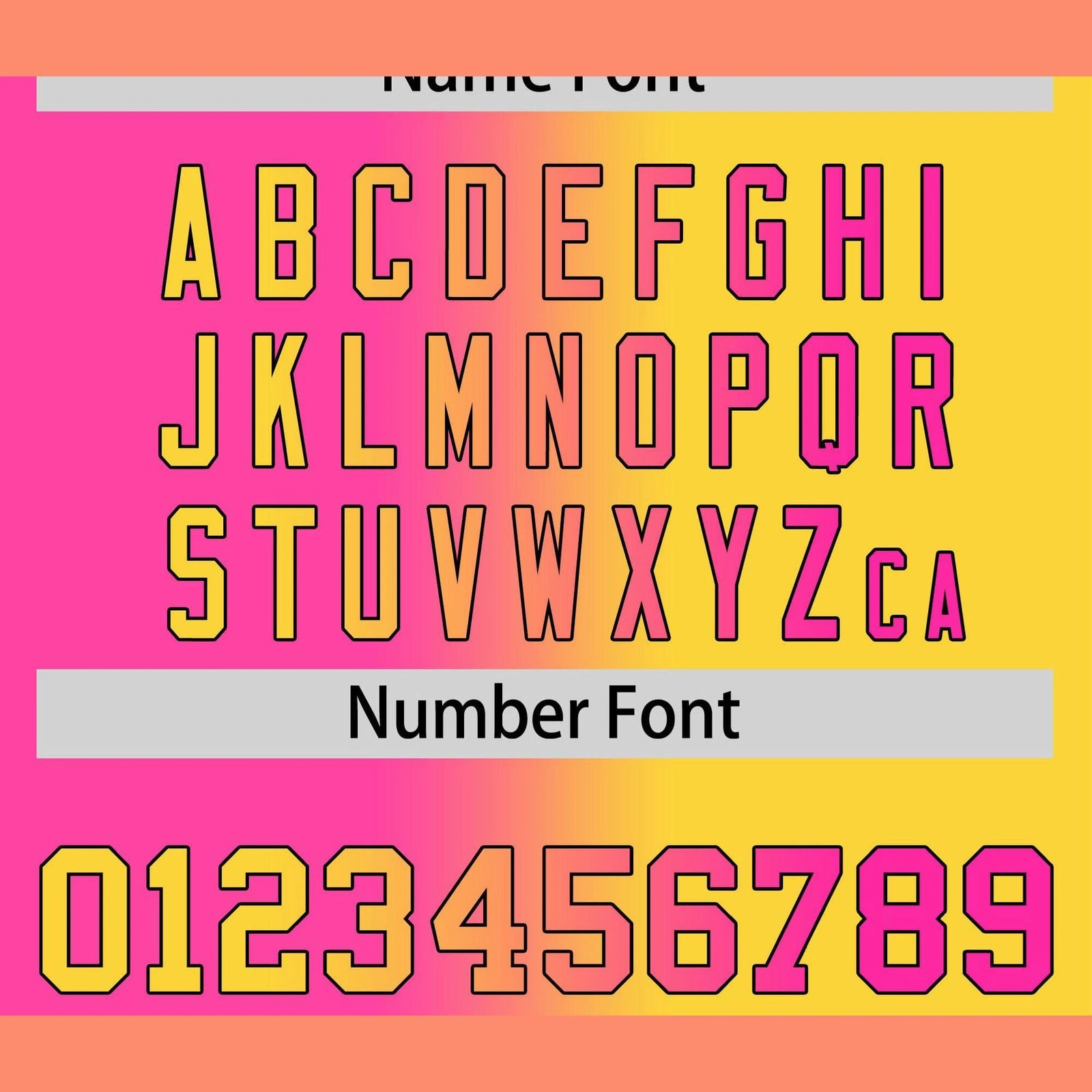 Custom Pink Yellow Gradient Authentic Baseball Jersey