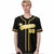 Custom Black Gold Classic Style Authentic Baseball Jersey