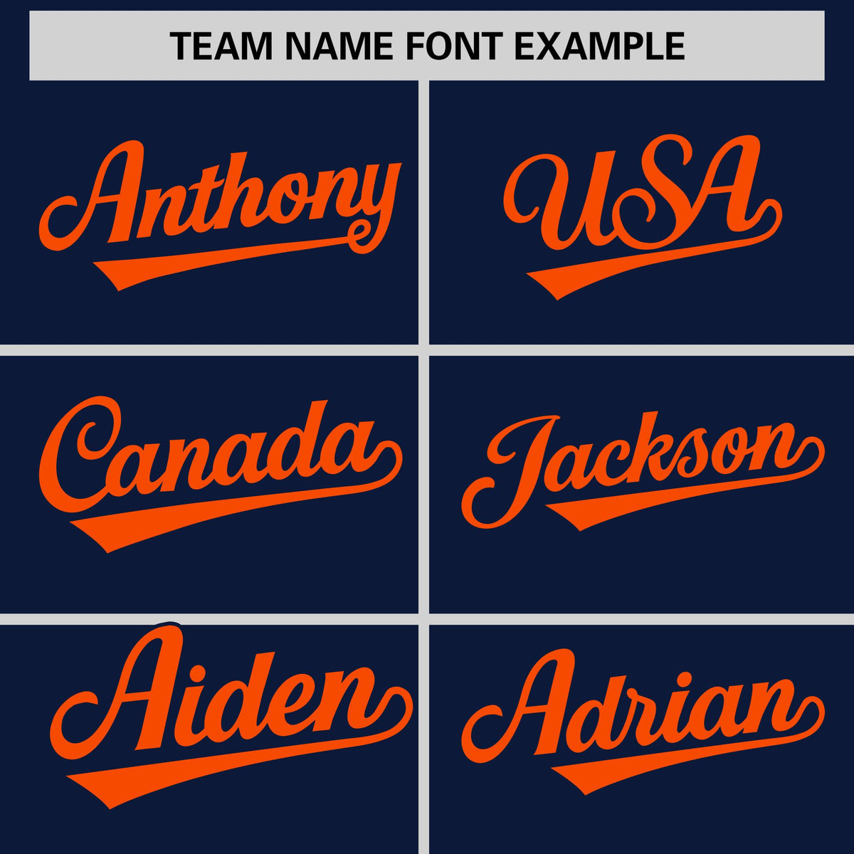 Custom Navy Orange Classic Style Authentic Baseball Jersey