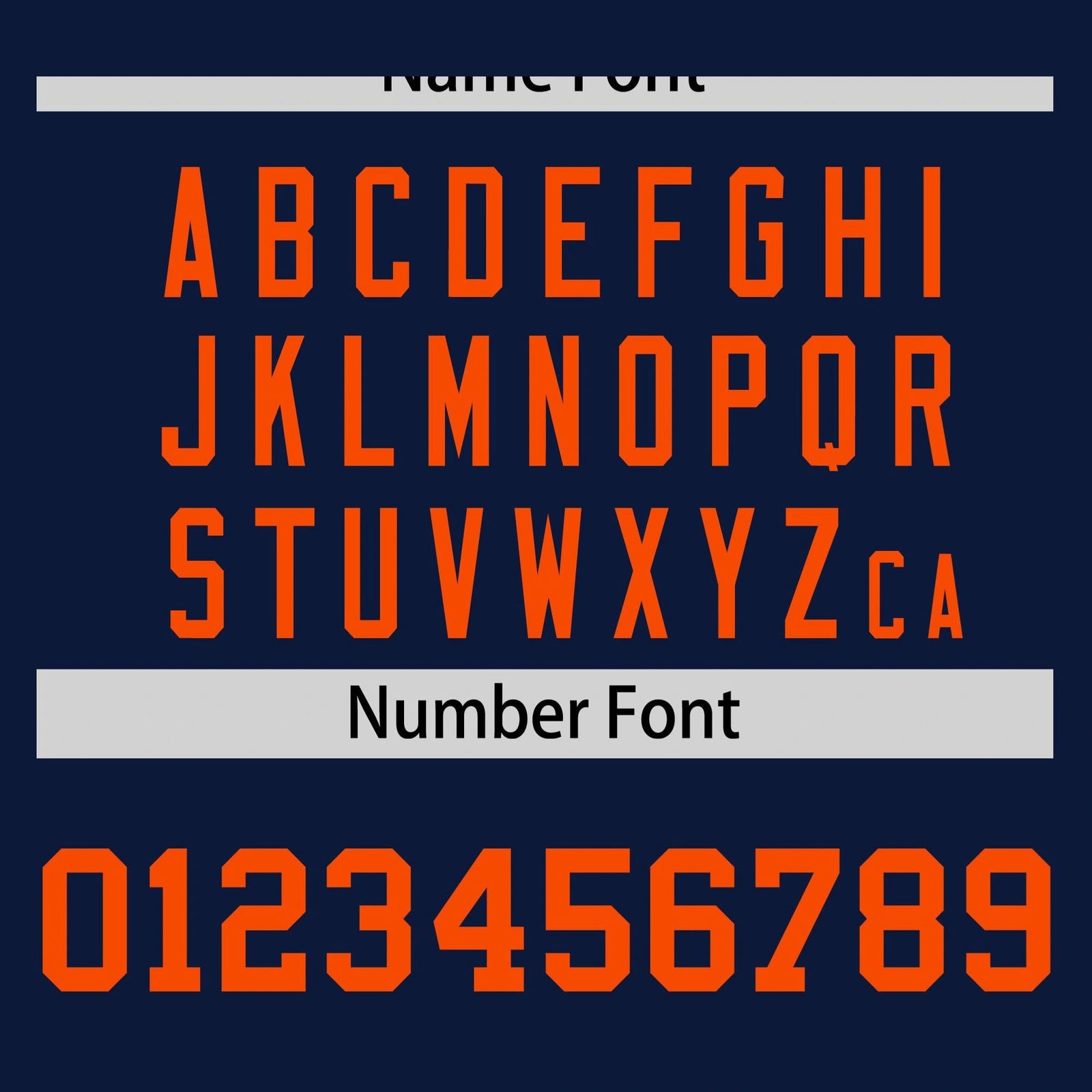 Custom Navy Orange Classic Style Authentic Baseball Jersey