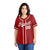 Custom Red White Classic Style Authentic Baseball Jersey