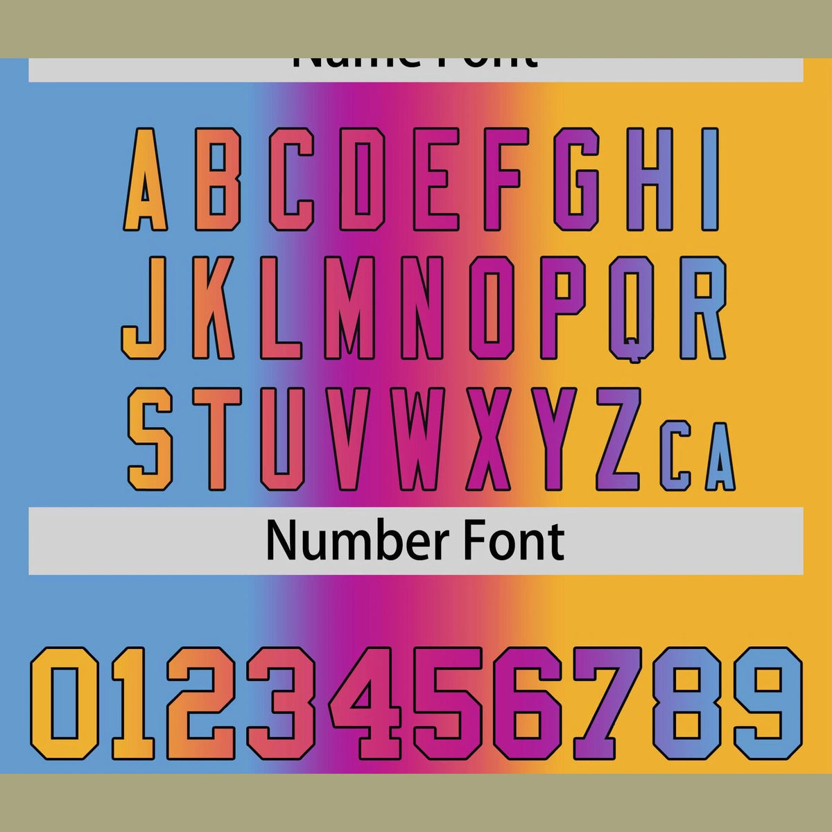 Custom Light Blue Pink-Yellow Gradient Style Authentic Baseball Jersey