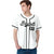 Custom White Black Classic Style Authentic Baseball Jersey