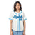 Custom White Powder Blue Classic Style Authentic Baseball Jersey