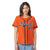 Custom Orange Navy Classic Style Authentic Baseball Jersey