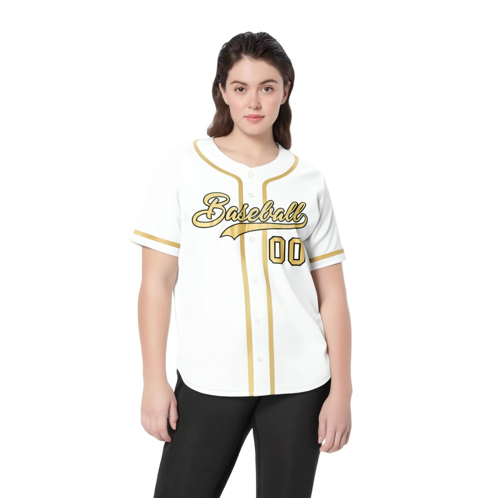 Custom White Khaki Classic Style Authentic Baseball Jersey