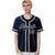 Custom Navy White Classic Style Authentic Baseball Jersey