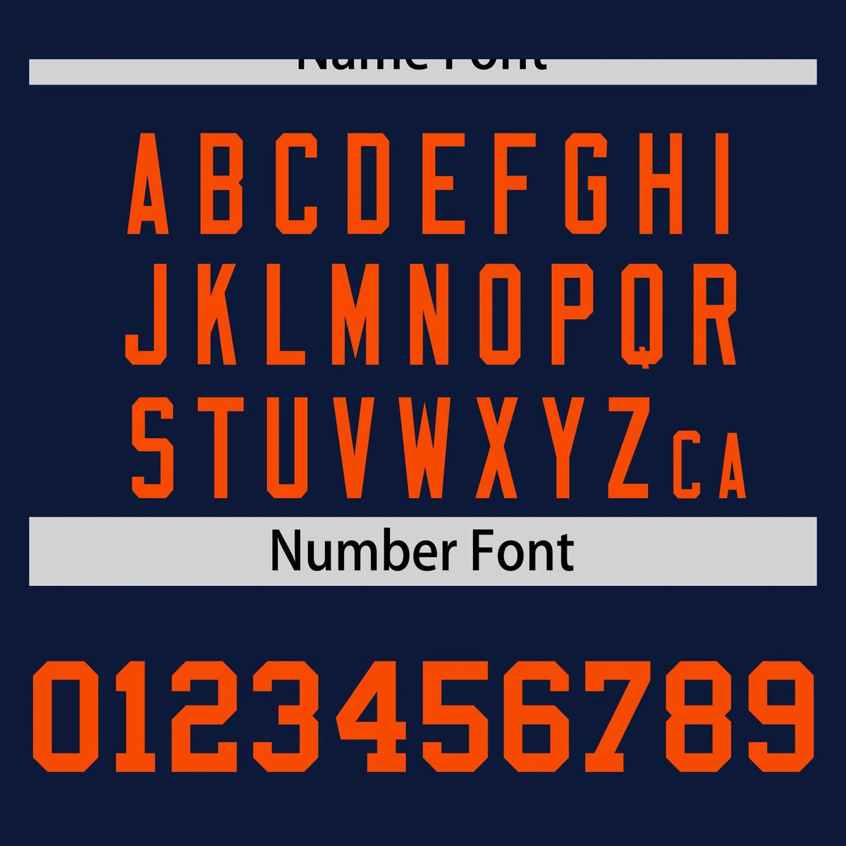 Custom Navy Orange Classic Style Authentic Baseball Jersey