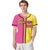 Custom Pink Yellow Gradient Authentic Baseball Jersey