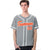 Custom Gray Orange-White Classic Style Authentic Baseball Jersey