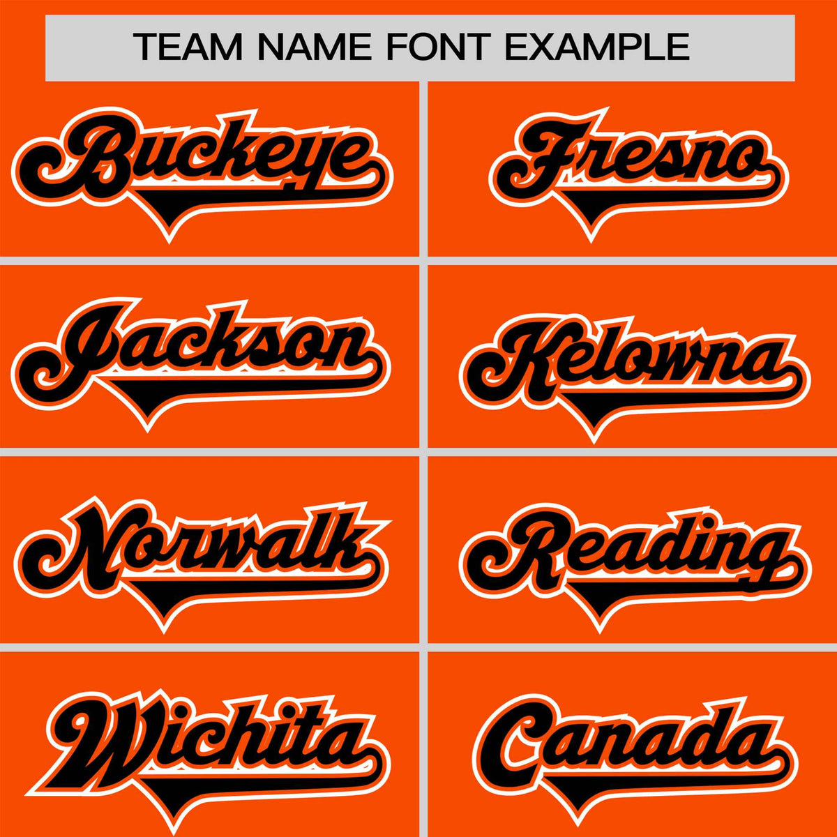 Custom Orange Black-White Classic Style Authentic Baseball Jersey