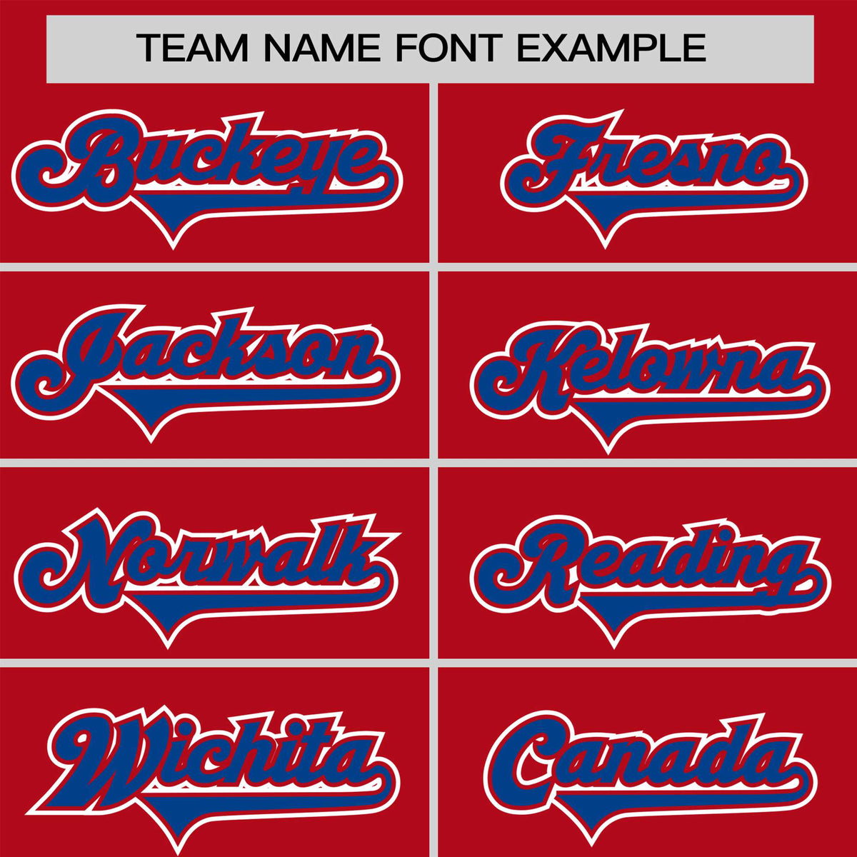 Custom Red Royal Blue-White Classic Style Authentic Baseball Jersey