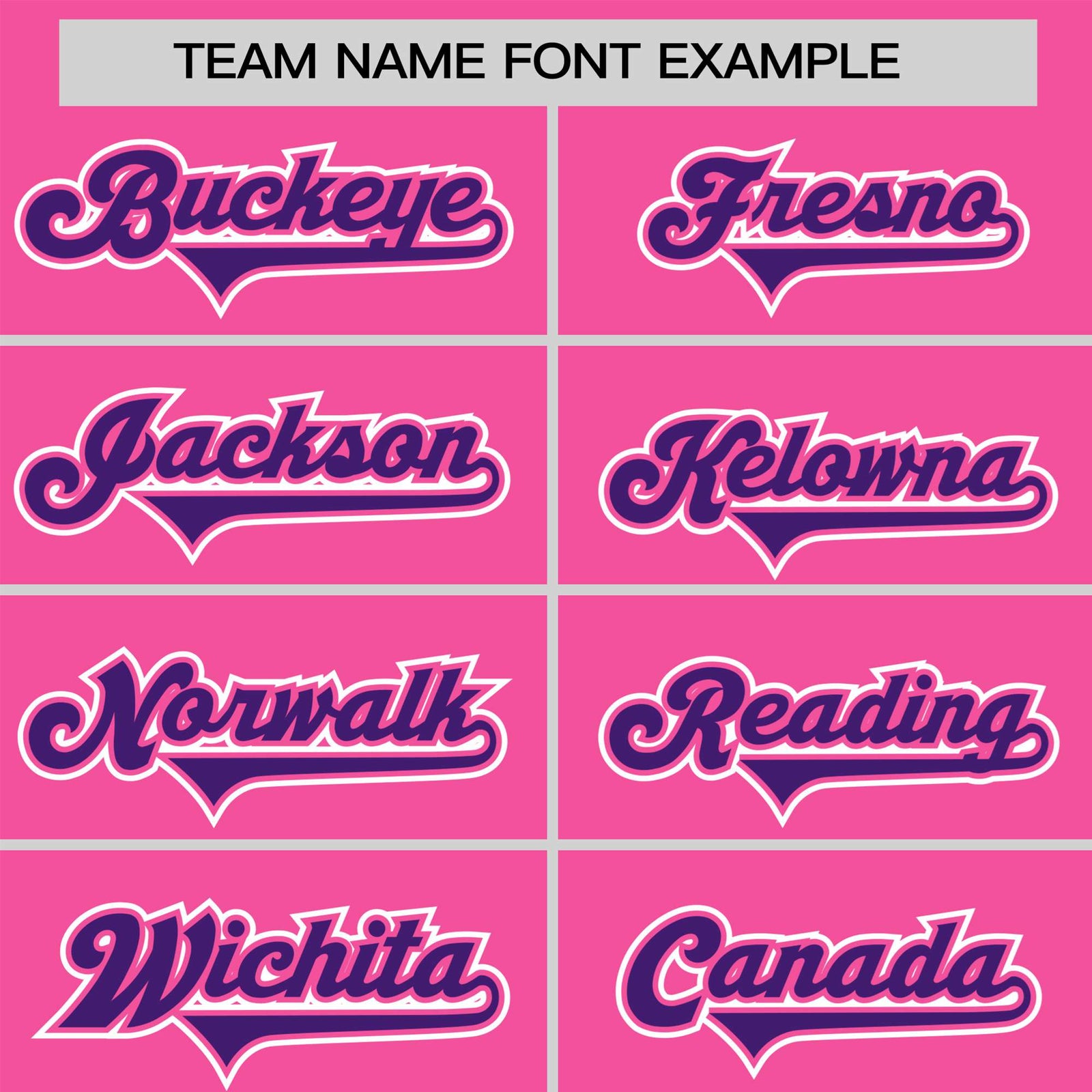 Custom Pink Purple-White Classic Style Authentic Baseball Jersey