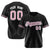 Custom Black Light Pink-White Classic Style Authentic Baseball Jersey