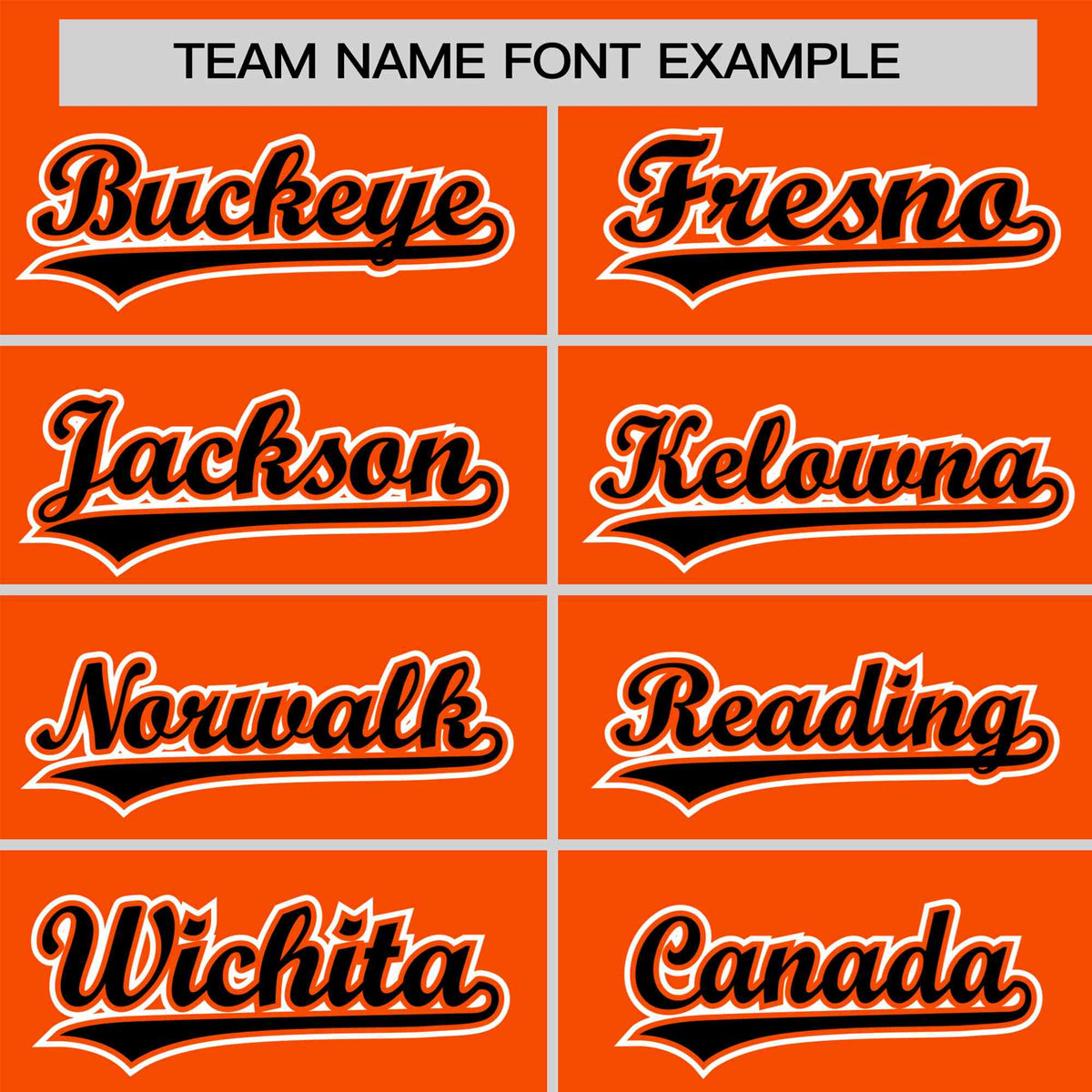 Custom Orange Black-White Classic Style Authentic Baseball Jersey