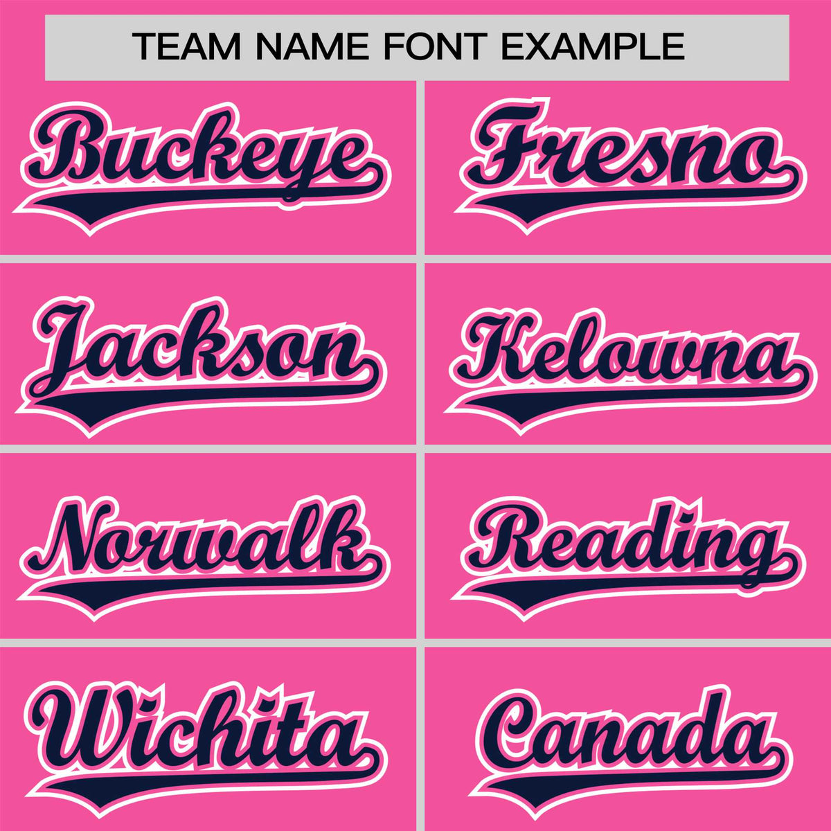 Custom Pink Navy-White Classic Style Authentic Baseball Jersey