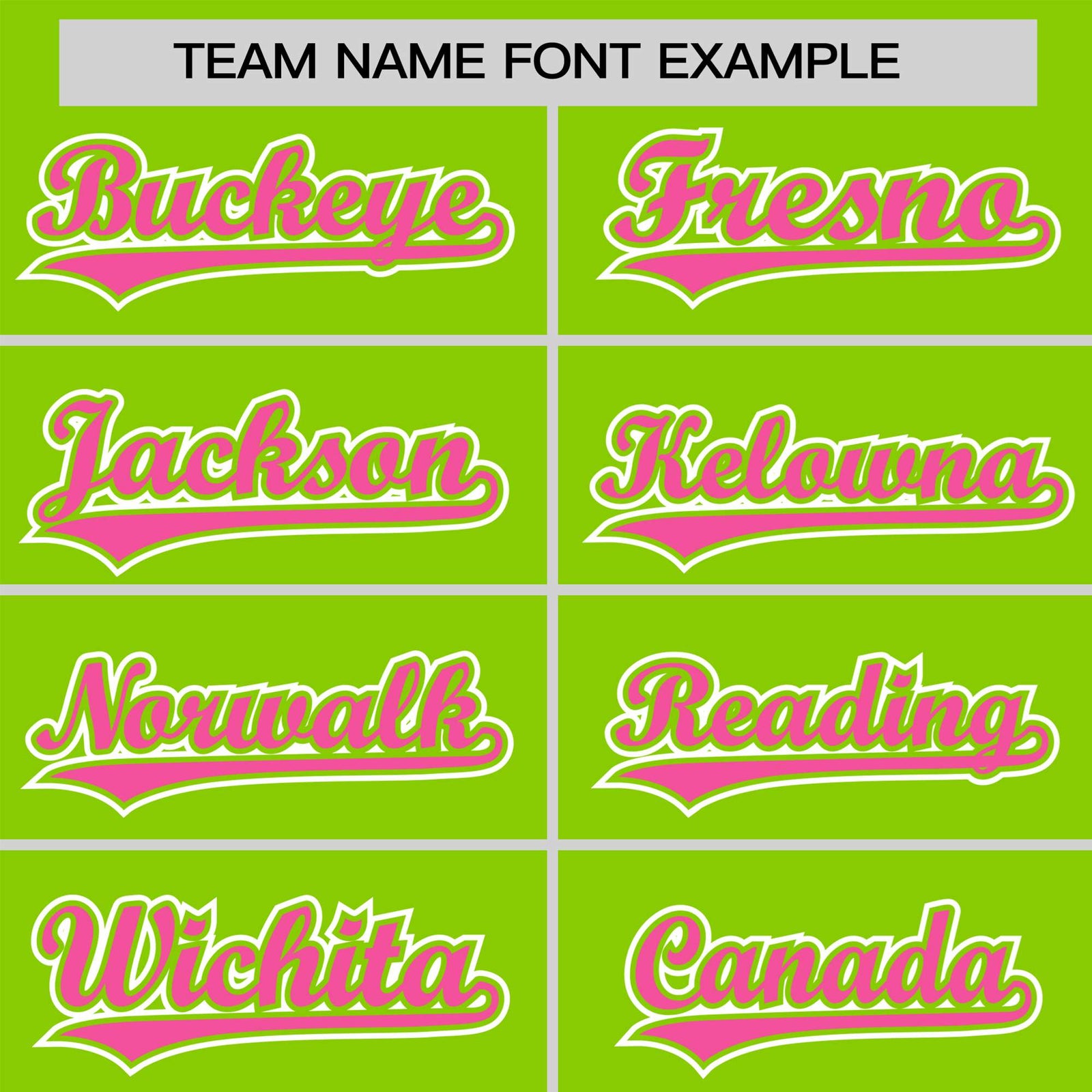 Custom Neon Green Pink-White Classic Style Authentic Baseball Jersey