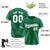 Custom Kelly Green White Classic Style Authentic Baseball Jersey