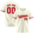 Custom Cream Red-White Classic Style Authentic Baseball Jersey