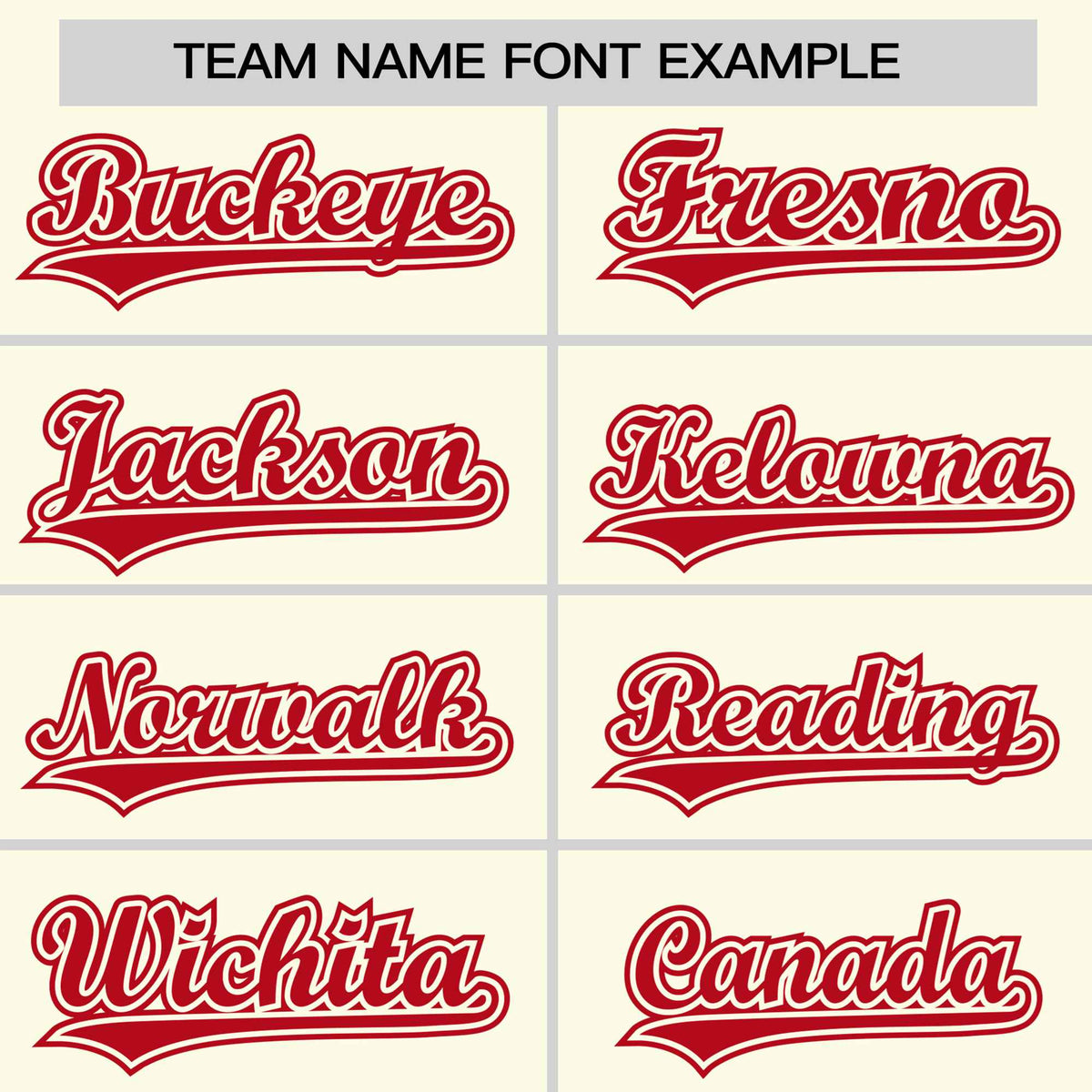 Custom Cream Red-White Classic Style Authentic Baseball Jersey