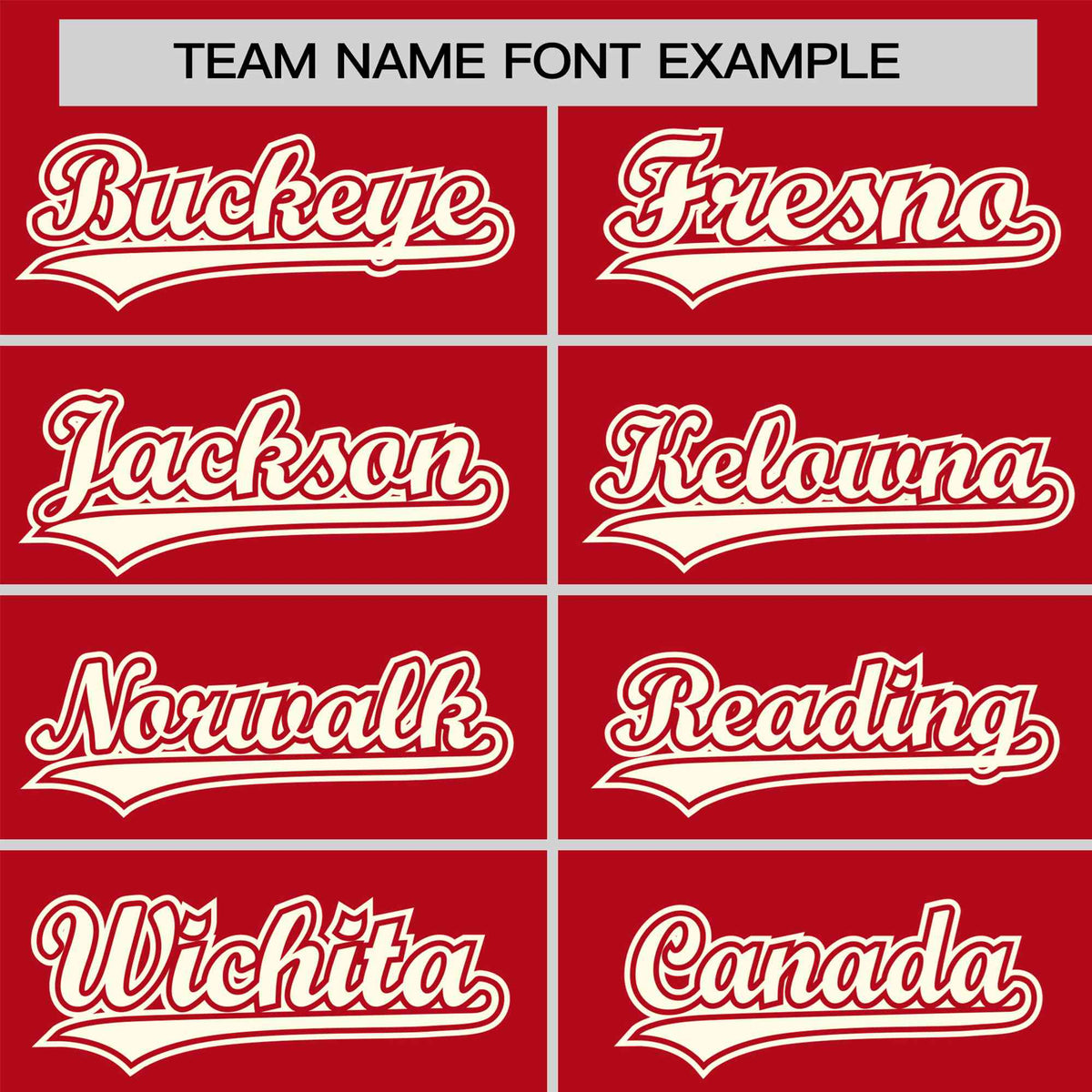 Custom Red Cream-White Classic Style Authentic Baseball Jersey