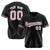 Custom Black Light Pink-White Classic Style Authentic Baseball Jersey