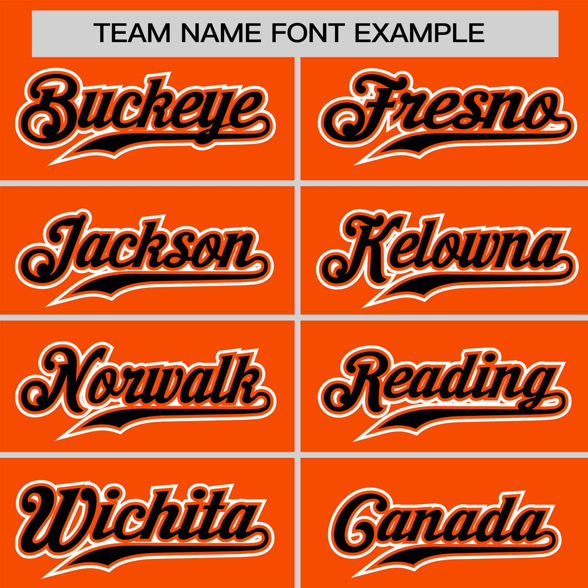 Custom Orange Black-White Classic Style Authentic Baseball Jersey