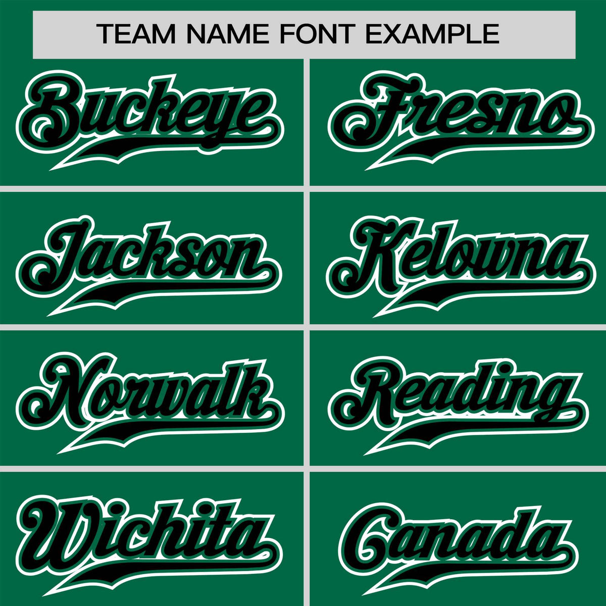 Custom Kelly Green Black-White Classic Style Authentic Baseball Jersey