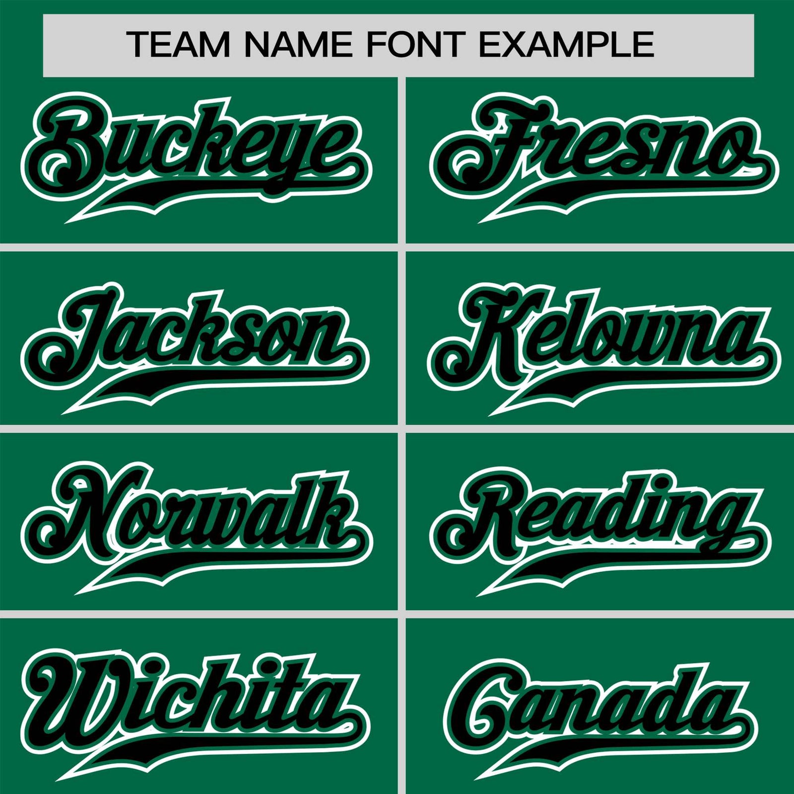 Custom Kelly Green Black-White Classic Style Authentic Baseball Jersey