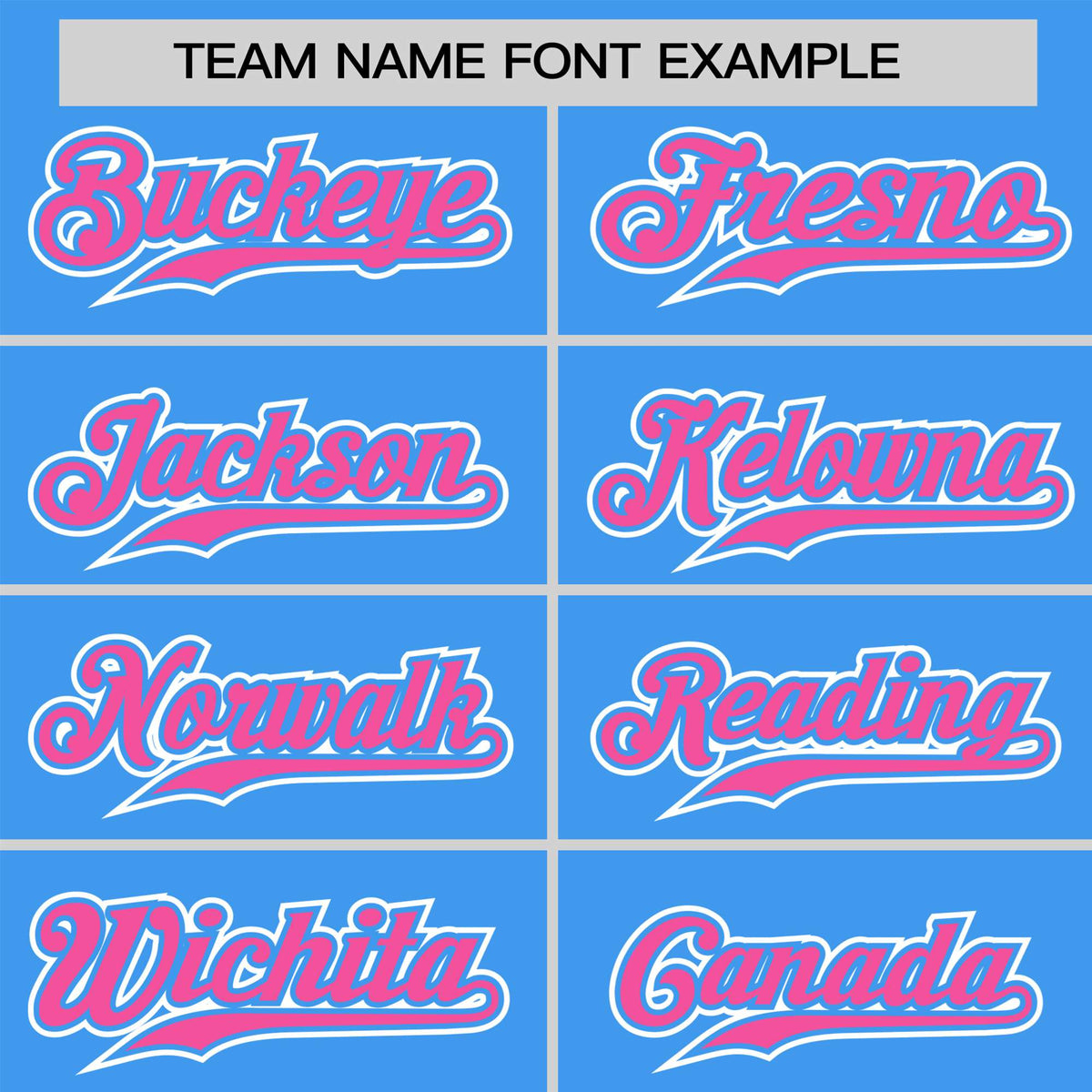 Custom Powder Blue Pink-White Classic Style Authentic Baseball Jersey