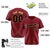 Custom Crimson Black-Old Gold Classic Style Authentic Baseball Jersey