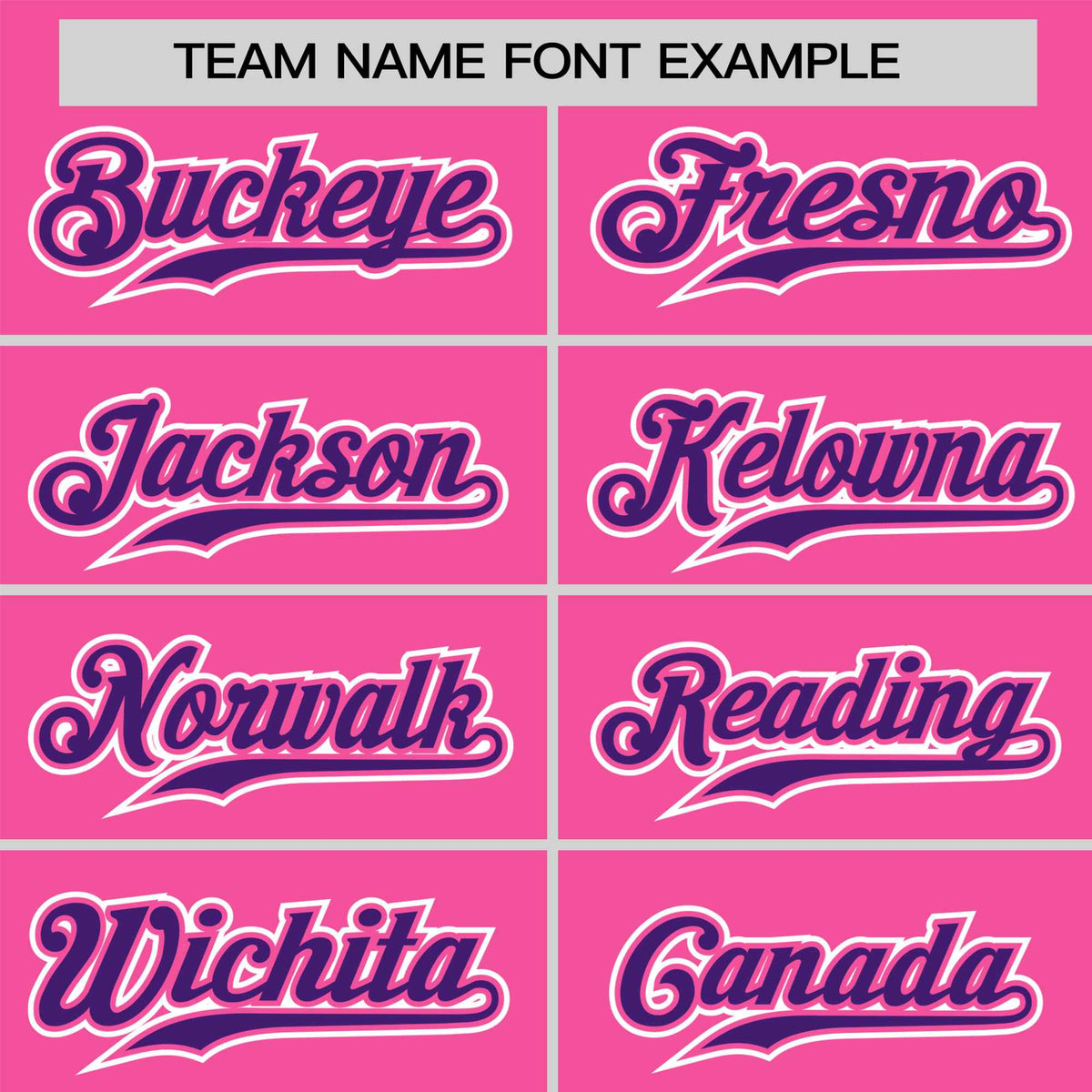 Custom Pink Purple-White Classic Style Authentic Baseball Jersey