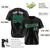 Custom Black Kelly Green-White Classic Style Authentic Baseball Jersey