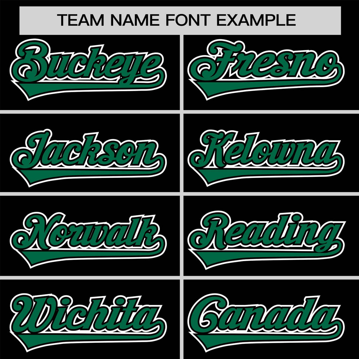 Custom Black Kelly Green-White Classic Style Authentic Baseball Jersey