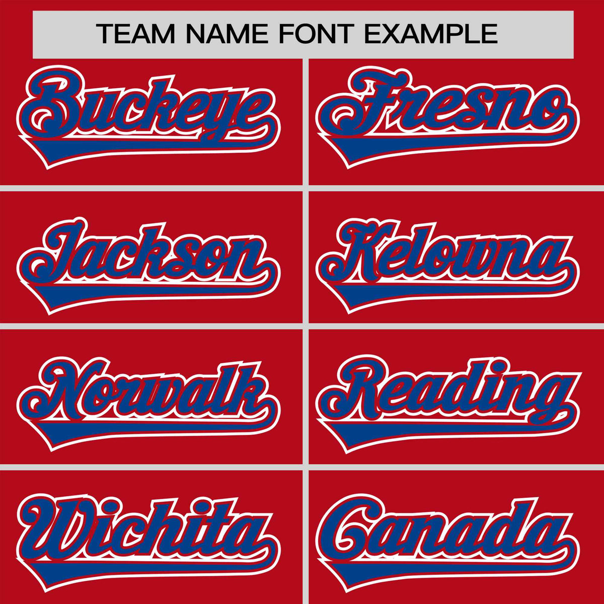 Custom Red Royal Blue-White Classic Style Authentic Baseball Jersey