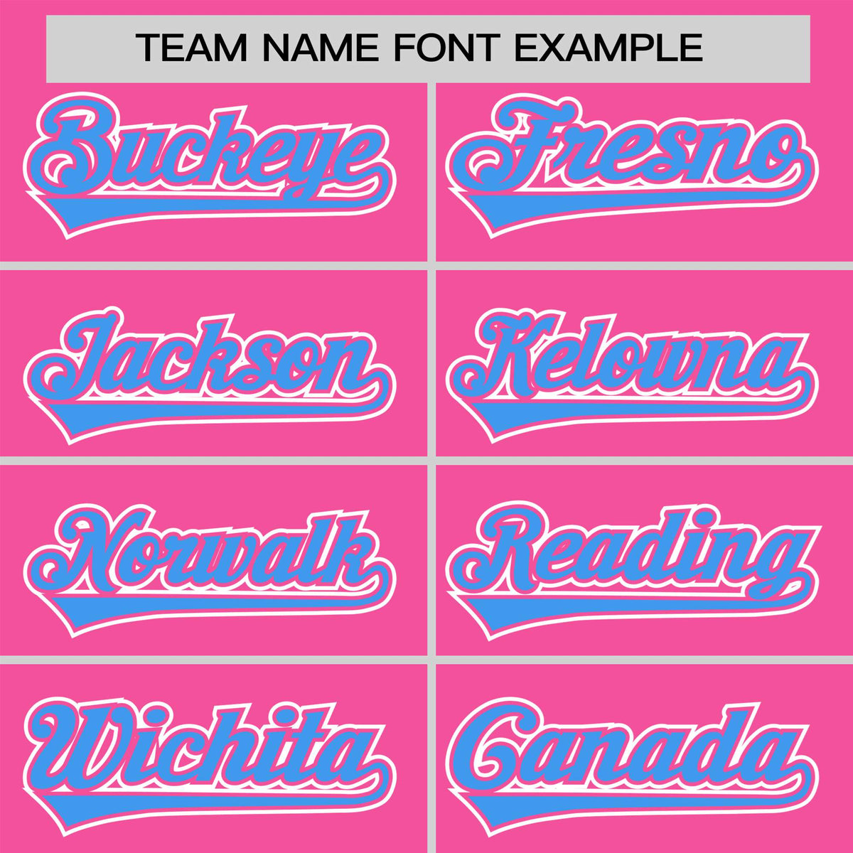 Custom Pink Powder Blue-White Classic Style Authentic Baseball Jersey