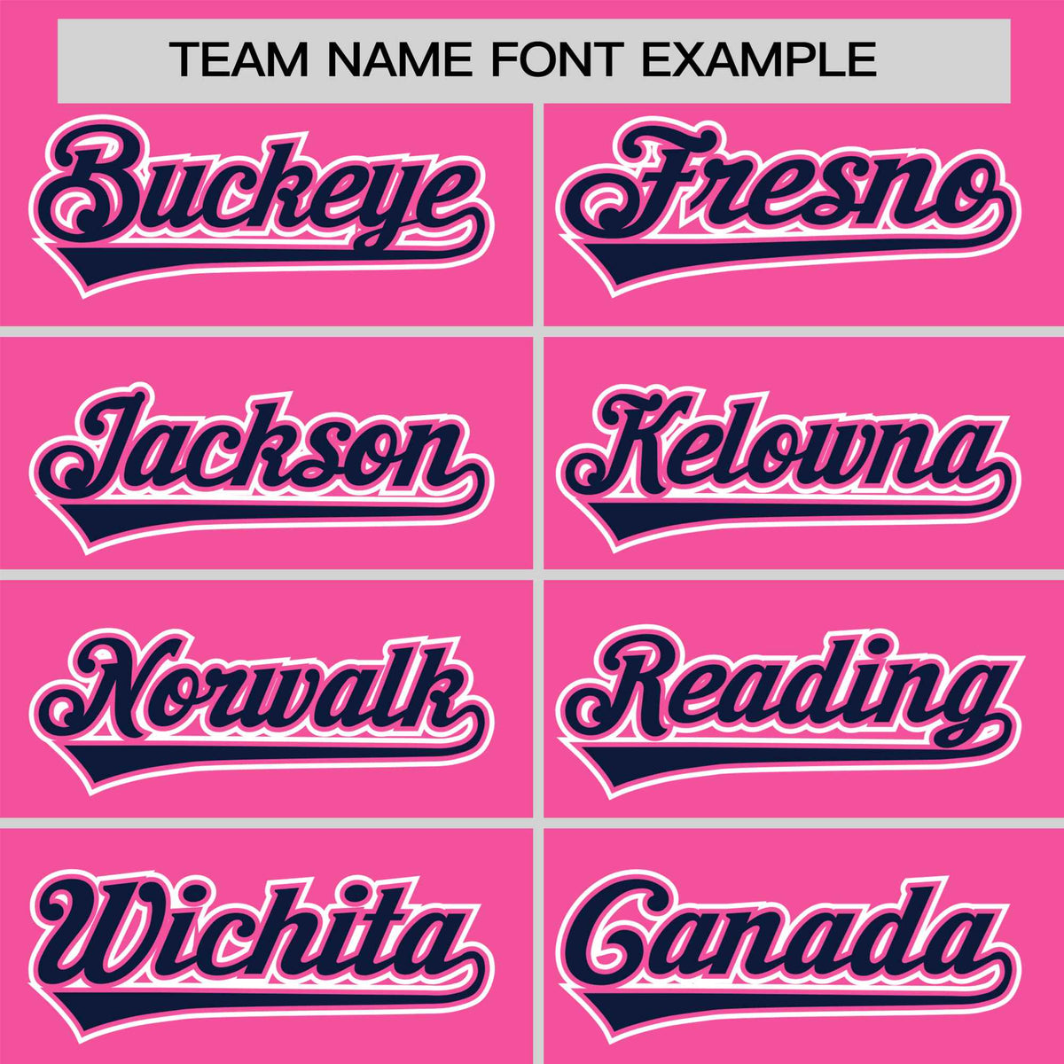 Custom Pink Navy-White Classic Style Authentic Baseball Jersey