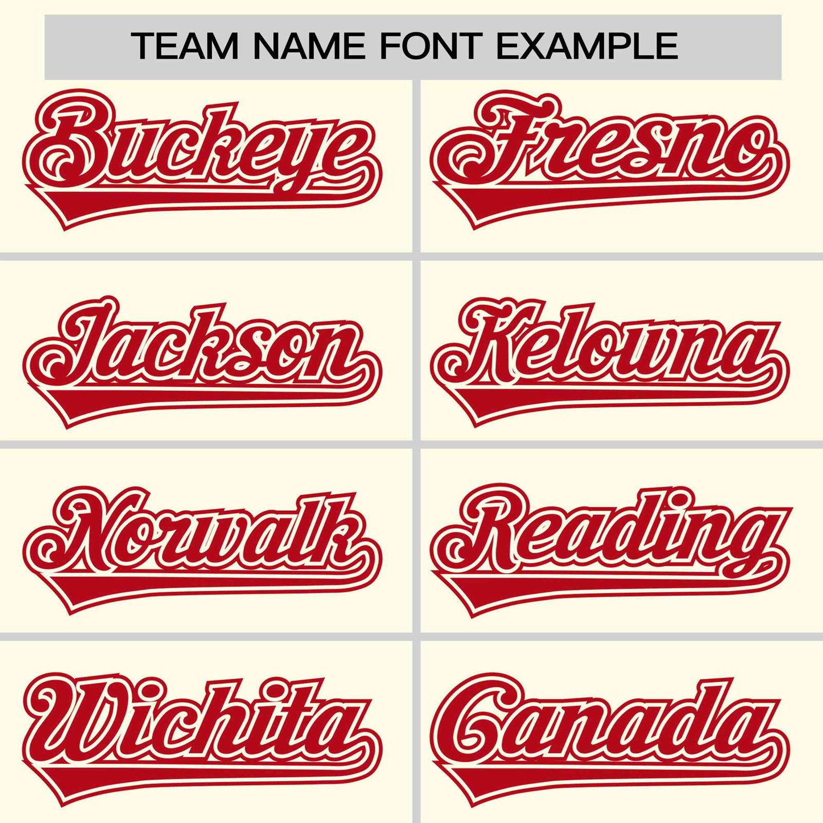 Custom Cream Red-White Classic Style Authentic Baseball Jersey