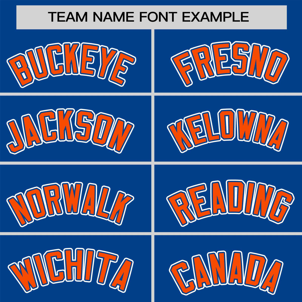 Custom Royal Blue Orange-White Classic Style Authentic Baseball Jersey