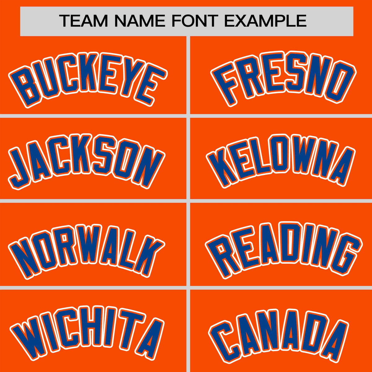 Custom Orange Royal Blue-White Classic Style Authentic Baseball Jersey