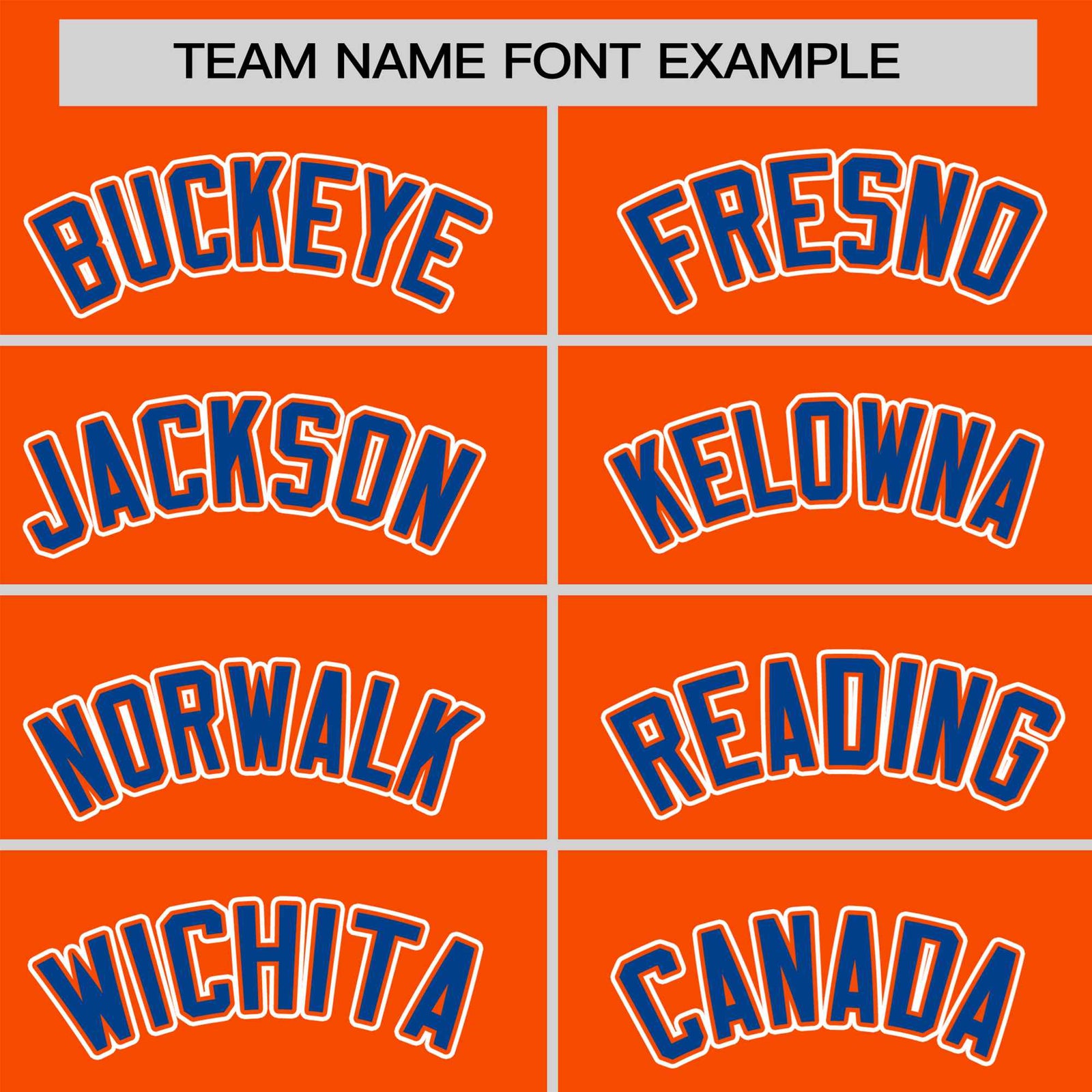 Custom Orange Royal Blue-White Classic Style Authentic Baseball Jersey