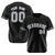 Custom Black Gray-White Classic Style Authentic Baseball Jersey