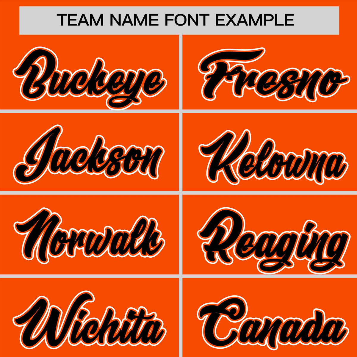 Custom Orange Black-White Classic Style Authentic Baseball Jersey