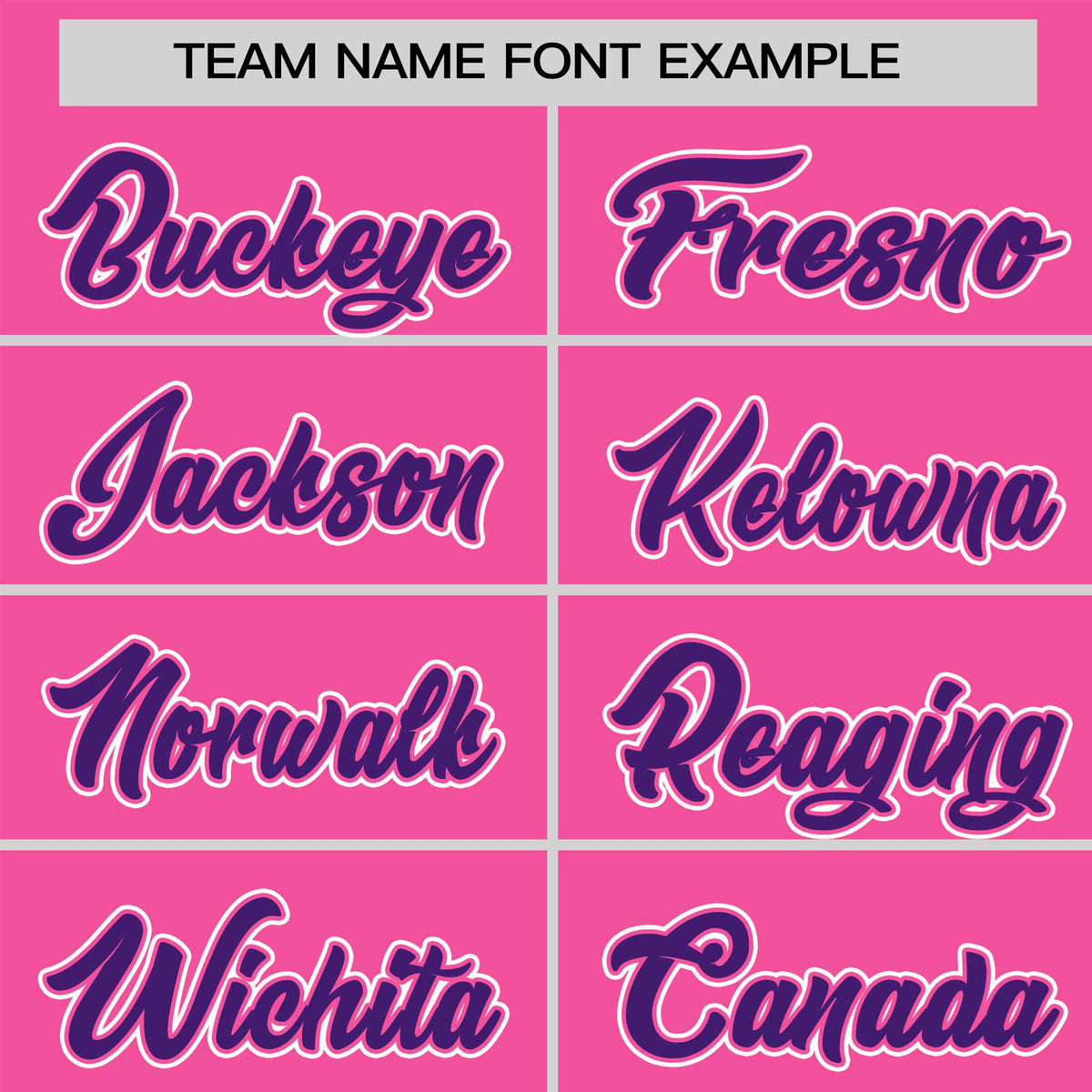 Custom Pink Purple-White Classic Style Authentic Baseball Jersey