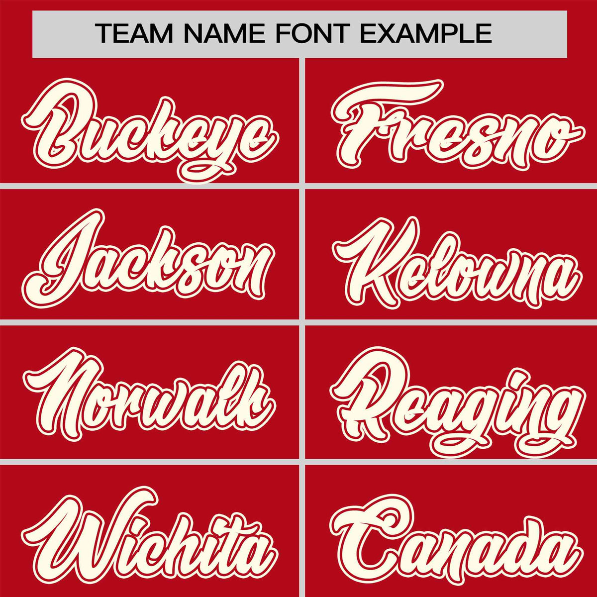 Custom Red Cream-White Classic Style Authentic Baseball Jersey