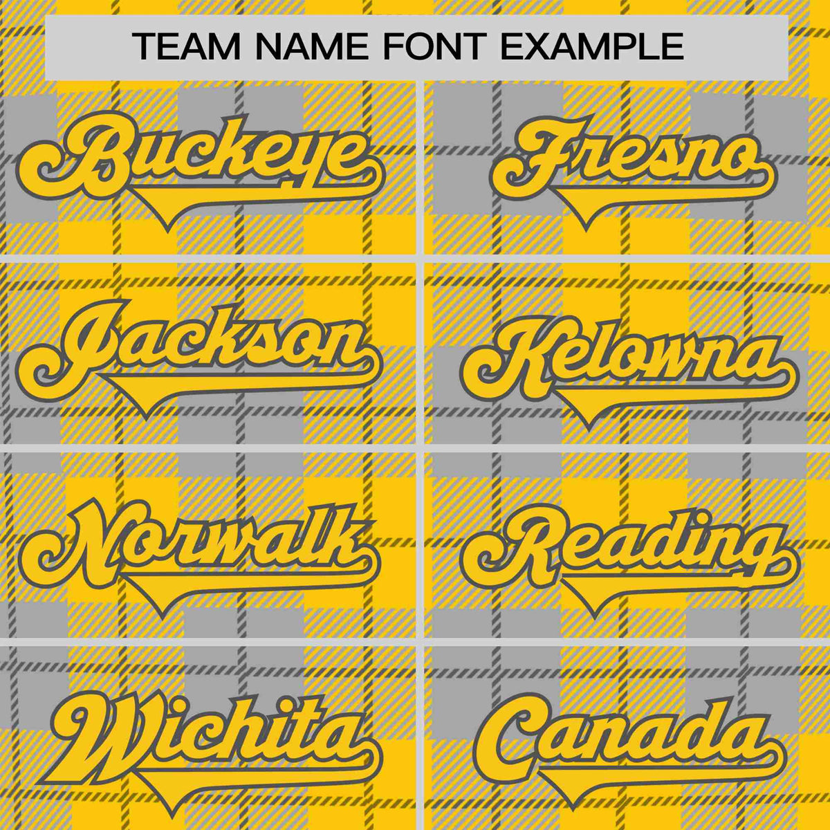 Custom Gold Gray Personalized Plaid Design Authentic Baseball Jersey