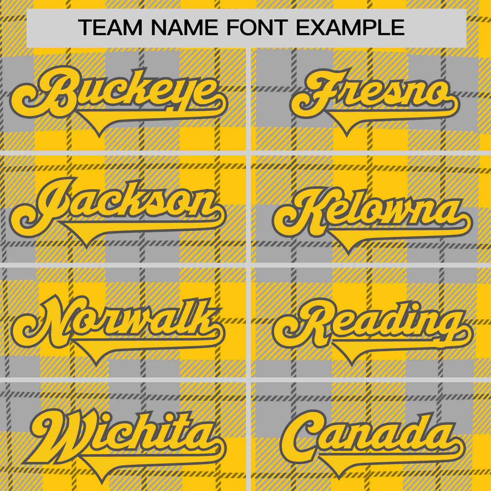 Custom Gold Gray Personalized Plaid Design Authentic Baseball Jersey