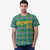 Custom Green Yellow Personalized Plaid Design Authentic Baseball Jersey