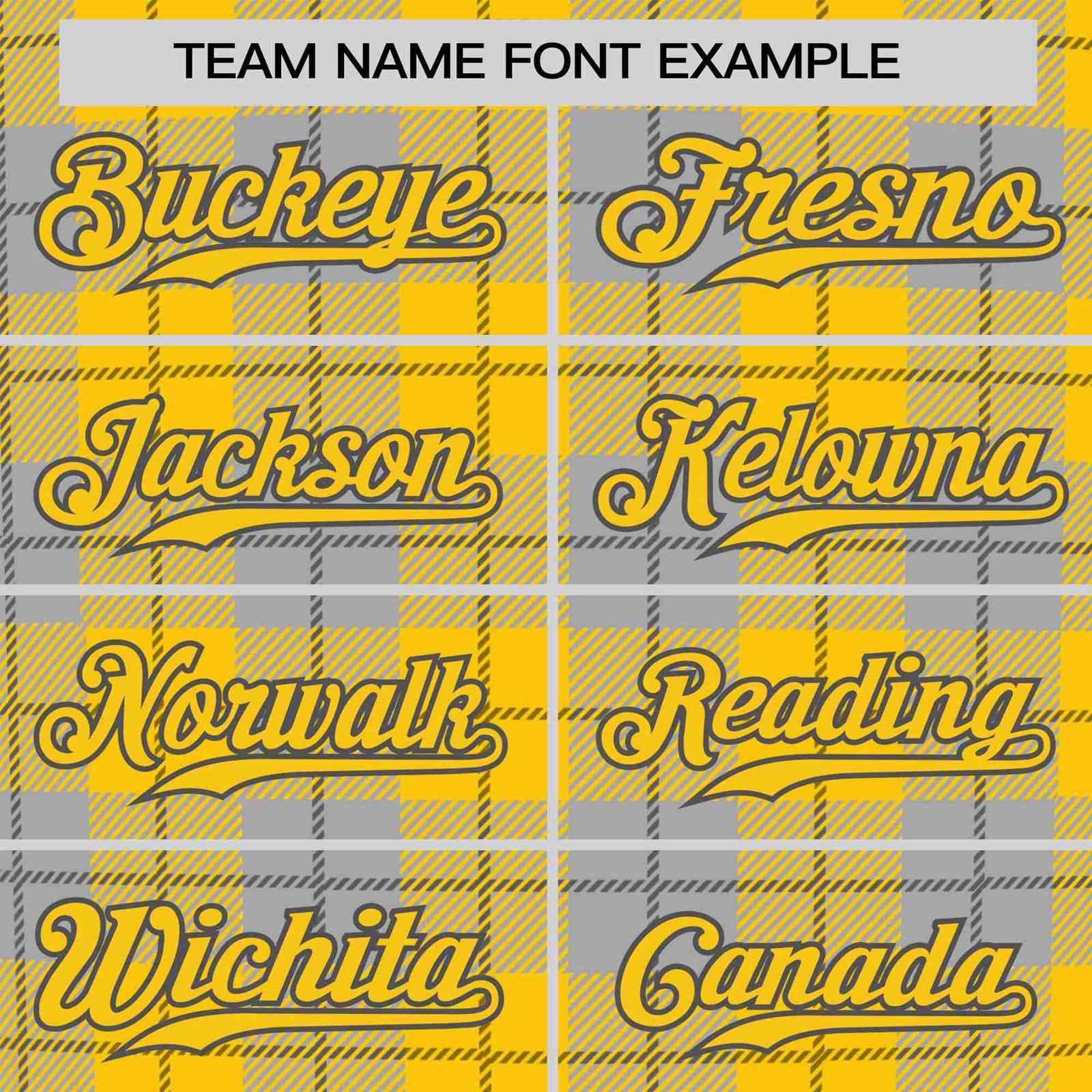 Custom Gold Gray Personalized Plaid Design Authentic Baseball Jersey